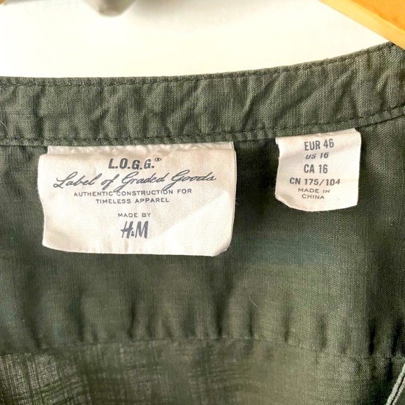 ⭐️Host Pick⭐️ H&M t-shirt dress - military style - Picture 3 of 4